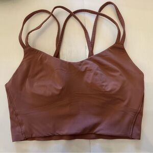 Women's Brown Strappy Bralette